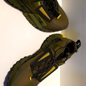 Reebok Zig Kinetica Edge 'Army Green' FV3836 shoes sz 13